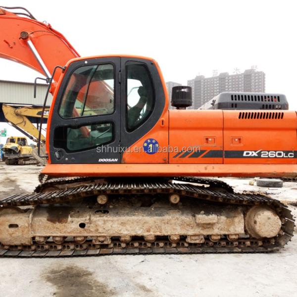 Doosan hot sale Excellent quality Second hand hydraulic crawler excavator DOOSAN DX260 Korea origin/Used digging machine best selling good price
