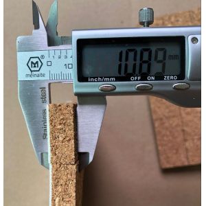 Buy cheap Factory Wholesale 1''x1''x0.5''Glass & Mirror Seperating Cork Pad with PVC Foam Backing from wholesalers