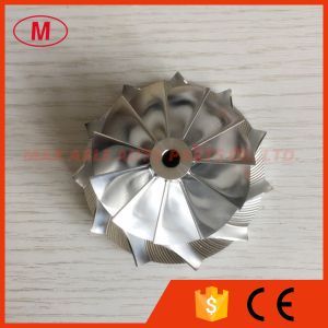 Buy cheap GT15-25 48.30/68.00mm 11+0 blades forward turbo milling/aluminum 2618/billet compressor wheel from wholesalers