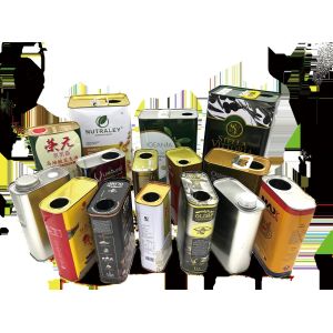 Buy cheap Empty 5L Rectangular Olive Oil Tin Can with 0.23mm Thickness and 25-30 Days Delivery from wholesalers