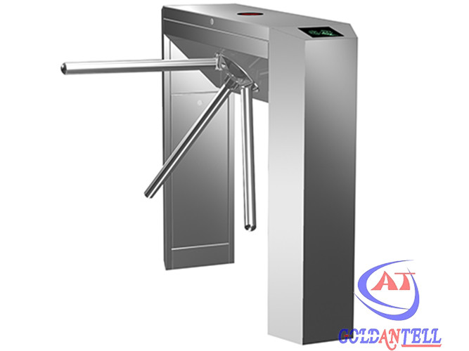 Buy cheap Bidirectional Pedestrian Tripod Turnstile Gate With Access Control System / LED Indicator Lamp / Alarm Light from wholesalers