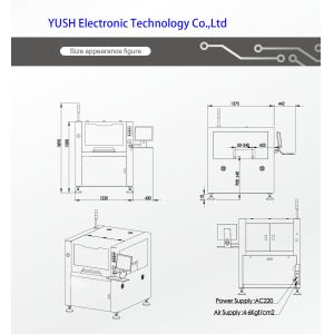 0.4 - 6mm PCB Solder Paste Printer With PC Control