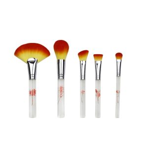 Buy cheap Premium Cosmetic Brush Tools Transparent Resin Handle With Real Flower from wholesalers