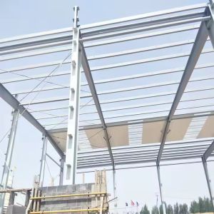 Buy cheap Commercial Industrial Steel Structure Warehouse Prefab Metal Frame from wholesalers