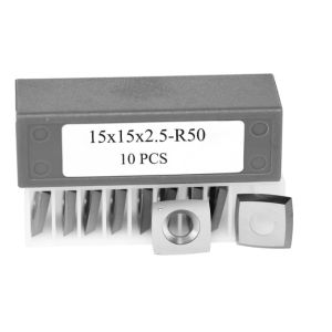 Standard Carbide Woodturning Tools with square shape and square radius shape