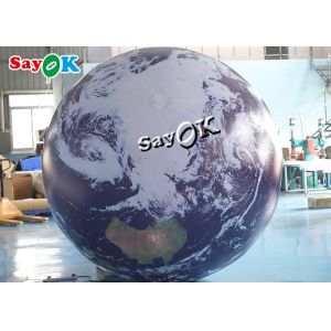 Buy cheap 2m Giant Inflatable Earth Globe Model With Led Lighting from wholesalers