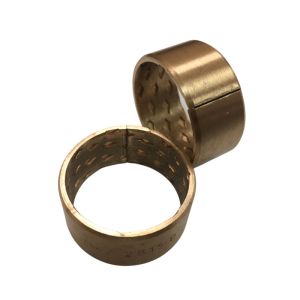 Buy cheap CuSn8P Bronze Bushing Sleeve BMZ Cylindrical Self Lubricating from wholesalers