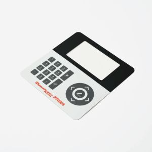 Durable Custom Membrane Keypad Switch With Top Embossing 3M Adhesive