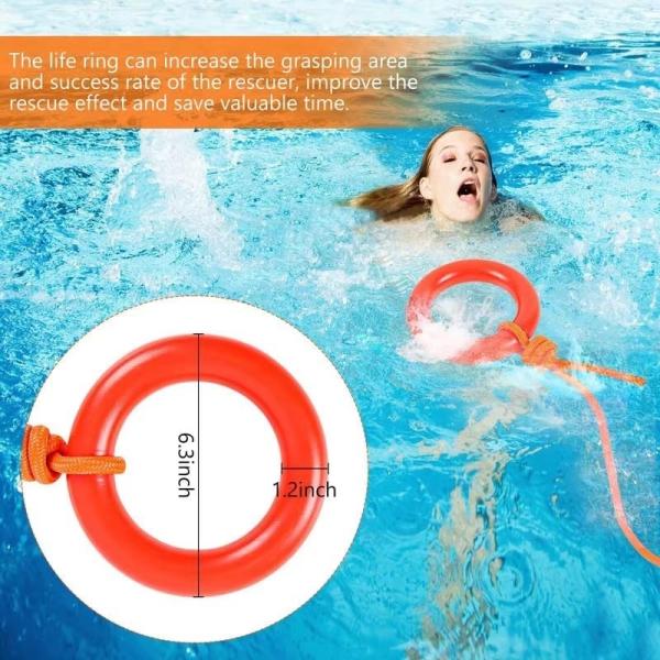 Lifesaving Outdoor Professional Floating Water Safety Throw Bag Rescue Rope Emergency Rescue Device