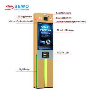 Buy cheap Advanced LPR Parking System for Multi-Level Parking Structures 90% Accuracy and Automatic Parking Machines from wholesalers