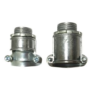 Buy cheap 3/8" Zinc Die Casting Romex Connector With Locknut Screws UL Listed RL420-38 from wholesalers