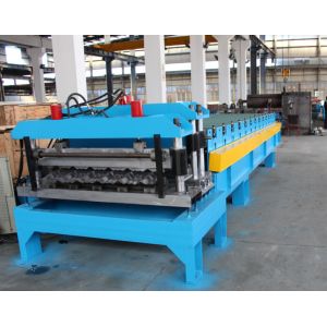 Buy cheap Aluminium Sheet Roof Tile Making Machine , Wall Panel Cold Roll Forming Machine from wholesalers