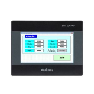 Buy cheap Coolmay 4.3'' HMI PLC All In One Integrated 65536 True Color Touch Screen RS232/RS485 Port485P Compatible FX3G/FX3U/FX3S with digital temperature For from wholesalers