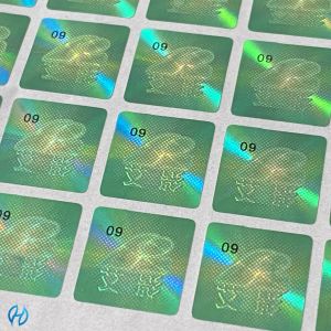Buy cheap Permanent Adhesive Laser Code Counterfeit Detection Label Authentication Solution from wholesalers