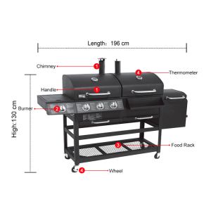 Gas Propane Grill Stove Outdoor Cooking Grills Multi Functional