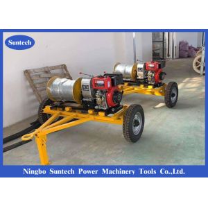 China Diesel Powered Wire Rope 5 Ton Winch Cable Puller on sale