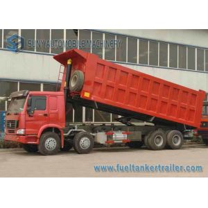 China HOWO 4 Axles Garbage Trucks , waste collection Truck 8X4 Drive on sale
