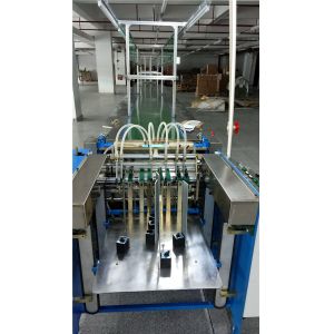 Buy cheap Stable Paper Gluing Machine , Custom Box Making Machine High Speed from wholesalers