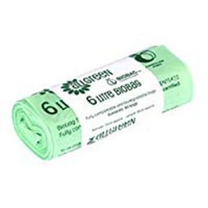 Buy cheap Flat Biodegradable Garbage Bags , 40% Based Biodegradable Plastic Trash Bags product