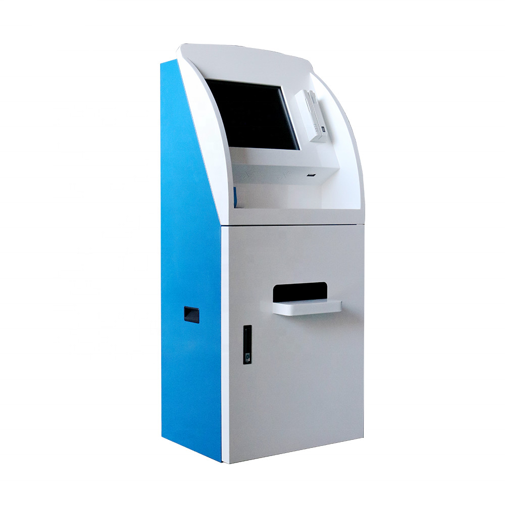 Buy cheap Self Service LCD Ticket Kiosk Automatic Touch Screen Payment Machine from wholesalers
