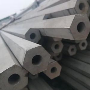Pure Polish 304 316L Stainless Steel Hexagonal Pipe H2 - H90mm For Container