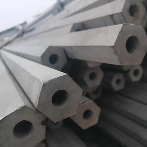 Pure Polish 304 316L Stainless Steel Hexagonal Pipe H2 - H90mm For Container