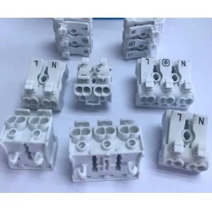 Buy cheap Push-on Terminal Block Spring Connector Quick Wire Connector LED Strip Lighting 1P,2P,3P,4P,5P product