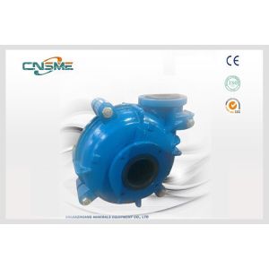 Buy cheap Black Rubber Lined Horizontal Slurry Pump With Closed Impeller from wholesalers