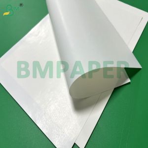65gsm 75gsm Water Resistant White Beer Label Paper With 50 x 70cm Sheet