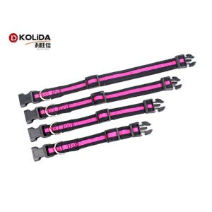 Buy cheap 2.5cm Width Safety Nylon Dog Collars , Airmesh Materia Adjustable Puppy Collar from wholesalers