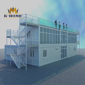 Buy cheap Sandwich Panel Prefab House Temporary Site Office Construction from wholesalers