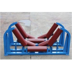 Buy cheap Support Belt 89mm Diamater Conveyor Idler Roller Set For Belt Machine from wholesalers