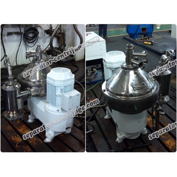 Industrial Continuous Disc Stack Centrifuges 11200rpm for Virgin Coconut Oil Extraction