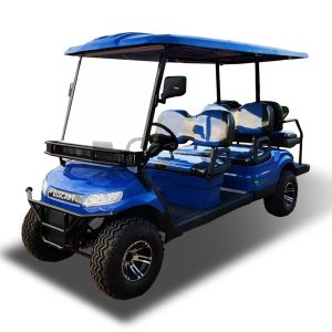 Buy cheap Blue Lithium 6 Seater Golf Cart Club Cart UTV 25mph from wholesalers