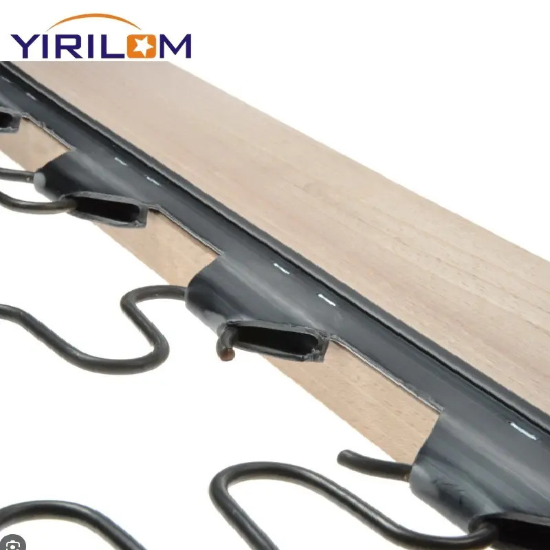 Buy cheap Durable Customized Knot Distance 10cm Plastic Clip Strip Binding On Wood And Metal Frames For Sofa Zigzag Spring from wholesalers
