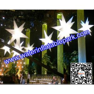 Buy cheap Illuminated Night Club Decoration Inflatable LED Lighting  Star FOR Event from wholesalers