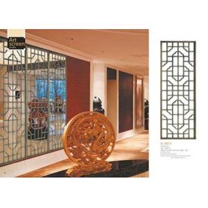 Buy cheap Lightweight Decorative Metal Screen Panels For Separate / Beautify / Coordinate Space from wholesalers