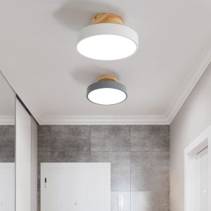 Buy cheap Ceiling Lights Modern Led Nordic Wood Lighting Fixture Indoor led panel ceiling light(WH-WA-24) from wholesalers
