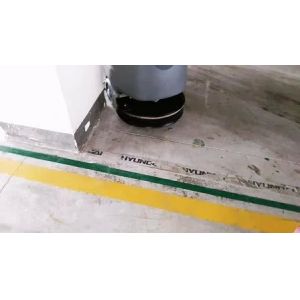 Buy cheap Hand-Push Walk Behind Floor Scrubber with 55L Solution Tank 60L Recovery Tank and 2000m2/h Efficiency from wholesalers