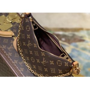 Buy cheap Ladies Odeon Chain 27cm Single Strap Shoulder Handbags Brown from wholesalers