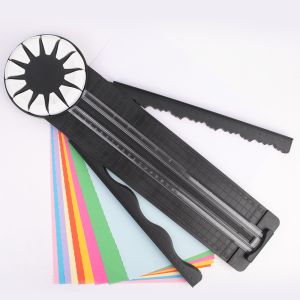 Buy cheap 12 Functions A4 Paper Cutter Sliding Lace Dotted Line and More in Pink or Custom Colors from wholesalers