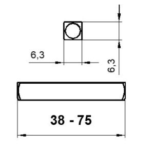 Buy cheap Galvanized Square Key 1/4” from wholesalers