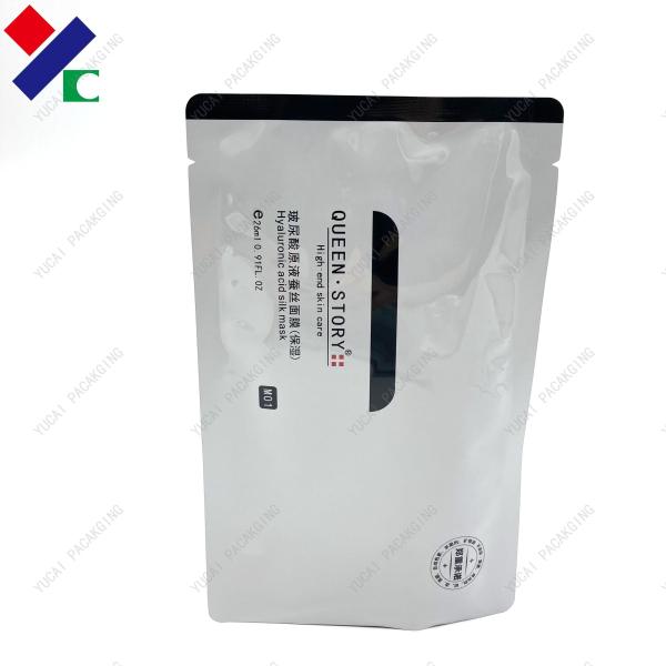 Gloss 3 layers Three Side Seal Pouch Rotogravuer Printing