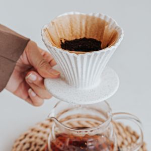 Buy cheap Straight Ceramic Reusable Hand Brew Coffee Filter Cup Convenient For Office And Home from wholesalers