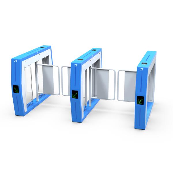 Buy cheap 0.8s Fast Passage Swing Turnstile Gate with 99.9% Accurate Recognition and 360° Safety Protection from wholesalers
