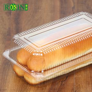 Buy cheap Customized Plastic Bakery Packaging Disposable Plastic Bakery Boxes With Lid from wholesalers