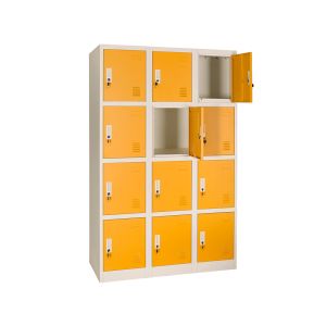 Buy cheap KD Structure Metal Gym Lockers 12 Door Steel Locker With Handle Lock from wholesalers