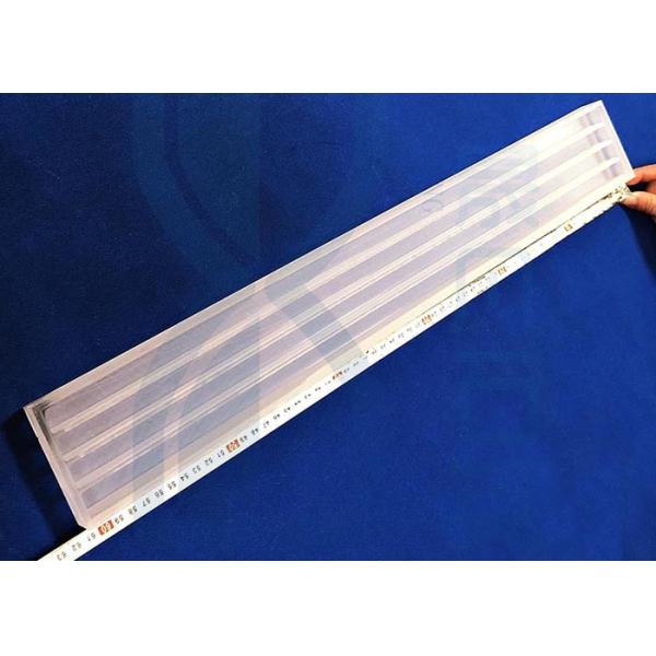 Buy cheap Custom Frosted Square Large 2.2g/Cm3 Quartz Glass Sheet from wholesalers