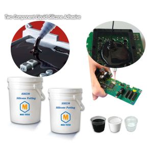 Buy cheap Two-component clear silicone potting compound for electronic component from wholesalers