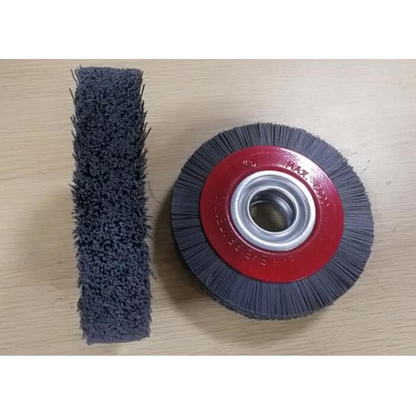 Quality Long Service Life 6 inch Abrasive bristle Industrial Nylon Wheel Brush for deburring for sale